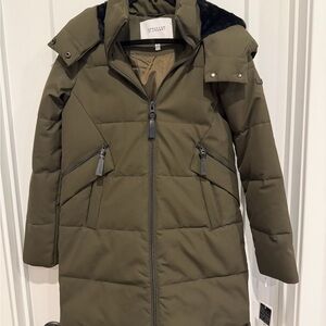 Derek Lam Khaki/Green Puffer Jacket